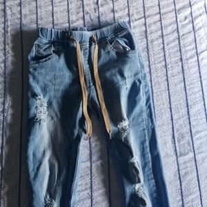 Girls skinny jeggings